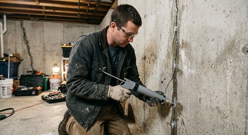 Basement Crack Repair in Lockhart, TX