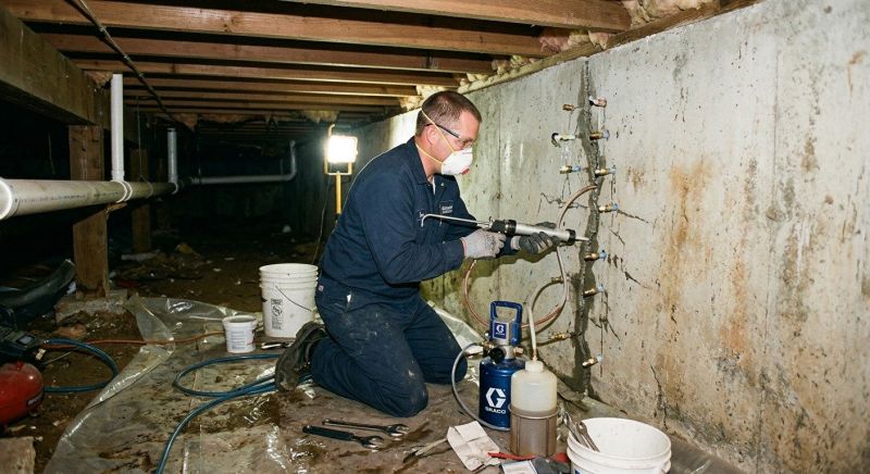 Basement Foundation Repair in Lockhart, TX