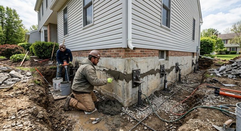 Basement Foundation Repair in Lockhart, TX