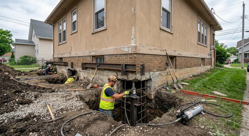 Basement Underpinning in Lockhart, TX