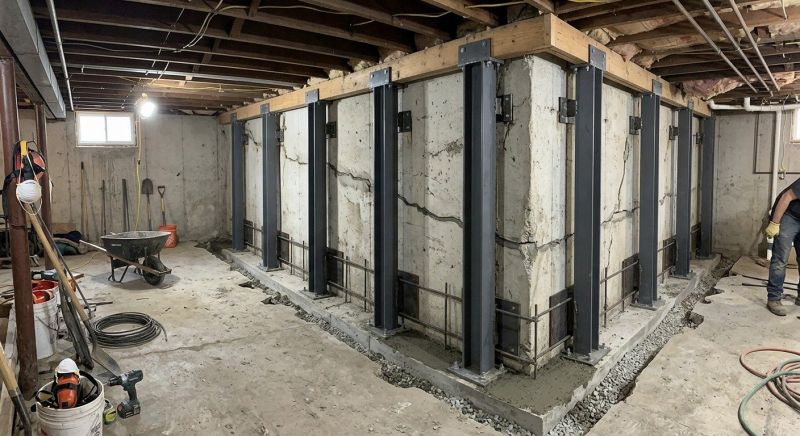Basement Underpinning in Lockhart, TX