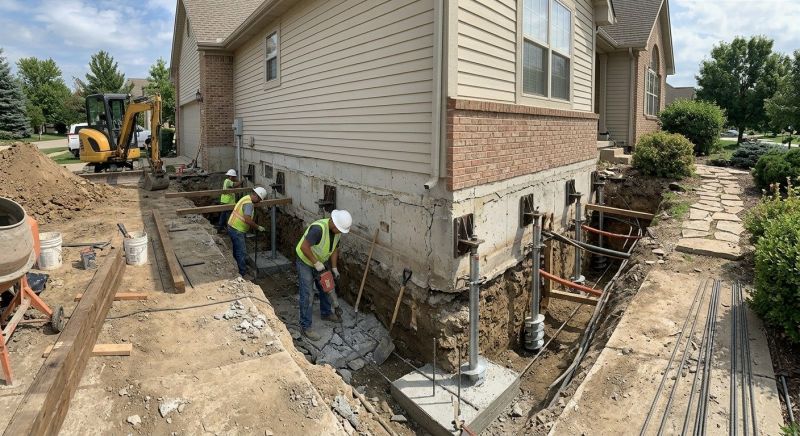 Basement Underpinning in Lockhart, TX