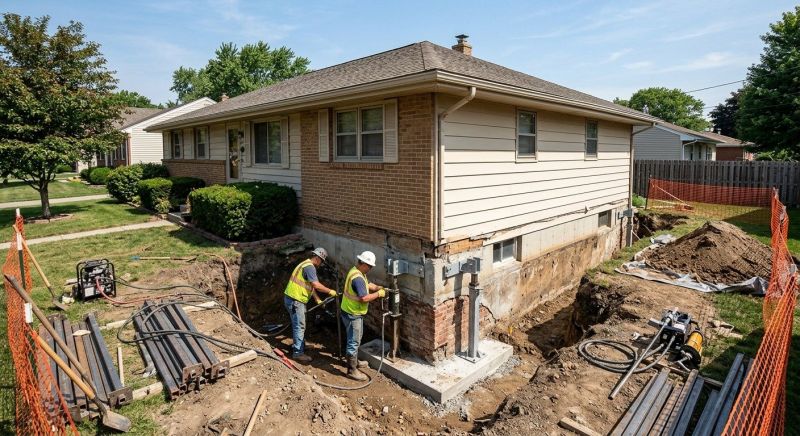 Building Foundation Repair in Austin, TX