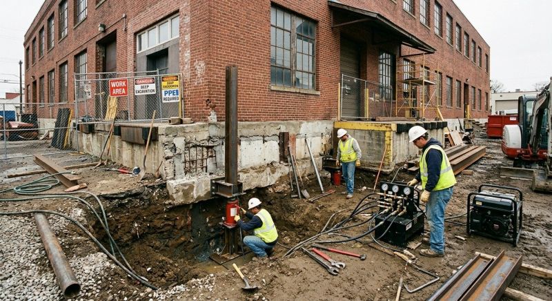 Building Foundation Repair in Buda, TX