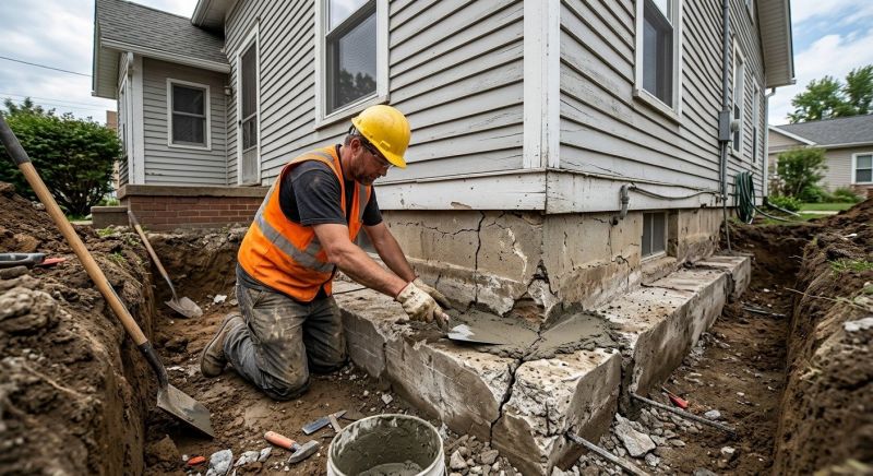 Building Foundation Repair in Kyle, TX