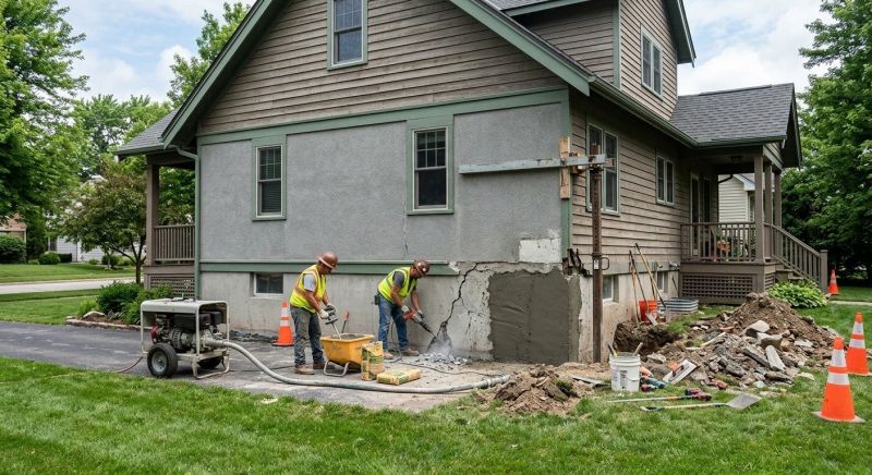 Building Foundation Repair in San Marcos, TX