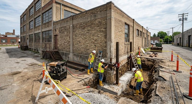 Commercial Foundation Repair in Lockhart, TX