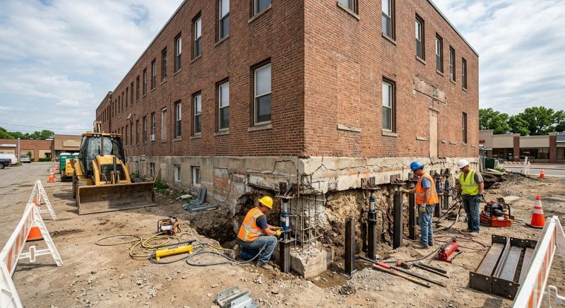 Commercial Foundation Repair in Lockhart, TX