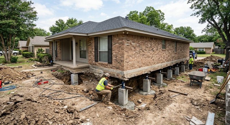 Concrete Foundation Leveling in Cedar Creek, TX