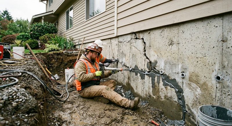 Cracked Foundation Repair in Cedar Creek, TX