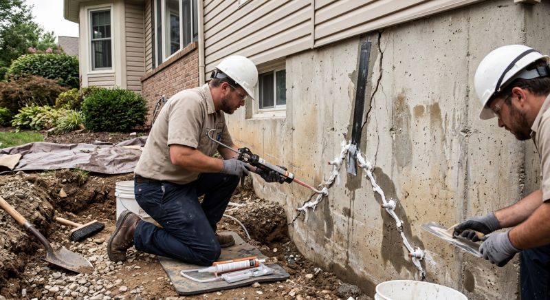 Cracked Foundation Repair in Cedar Creek, TX