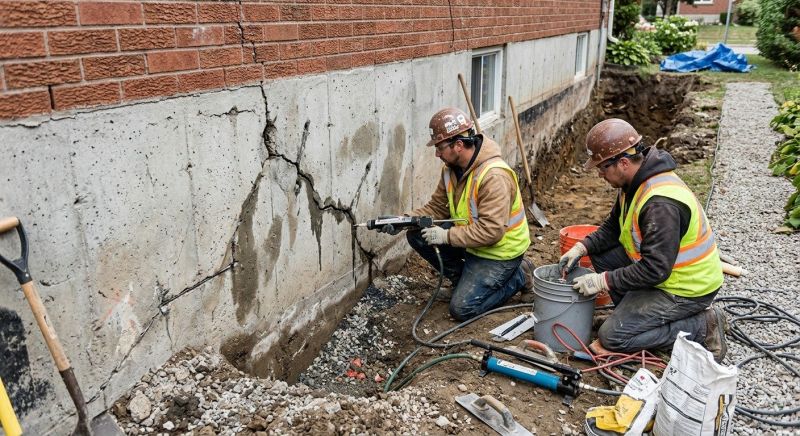 Cracked Foundation Repair in Cedar Creek, TX