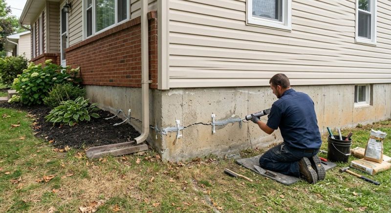 Cracked Foundation Repair in Lockhart, TX