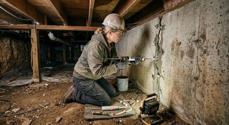 Crawlspace Foundation Repair in Buda, TX