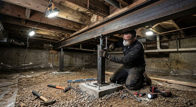 Crawlspace Foundation Repair in Manchaca, TX