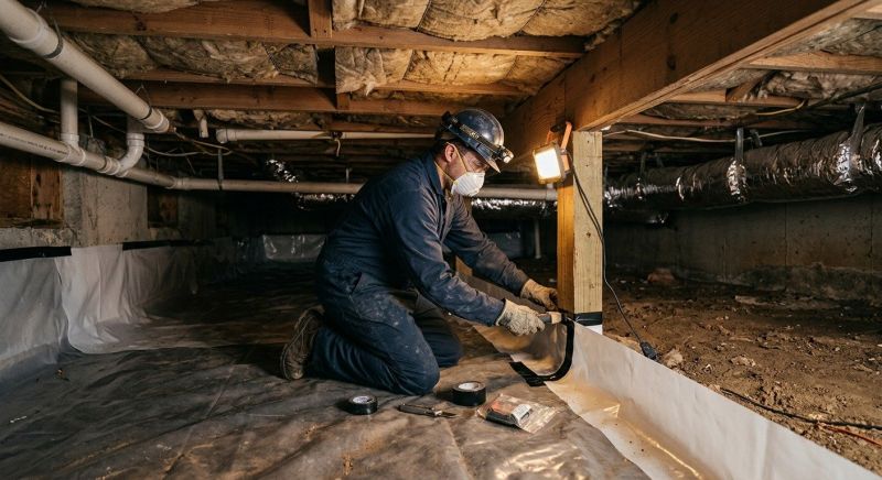 Crawlspace Repair in Lockhart, TX