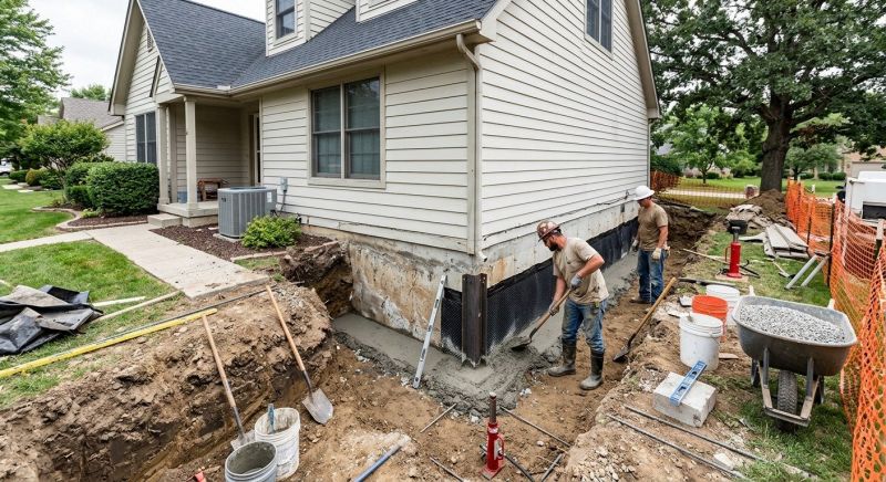 Exterior Foundation Repair in Lockhart, TX