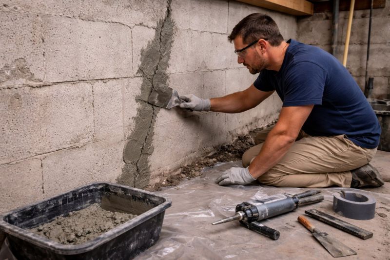 Foundation Crack Repair in Lockhart, TX