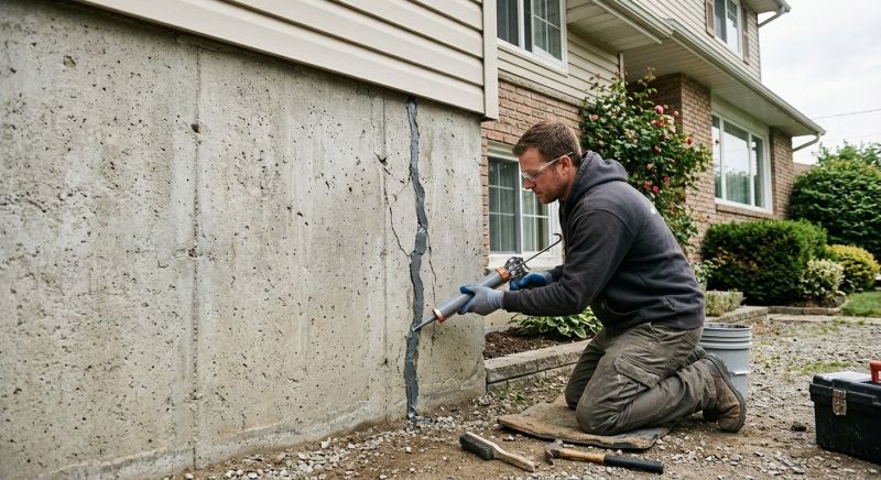 Foundation Crack Sealing in Lockhart, TX