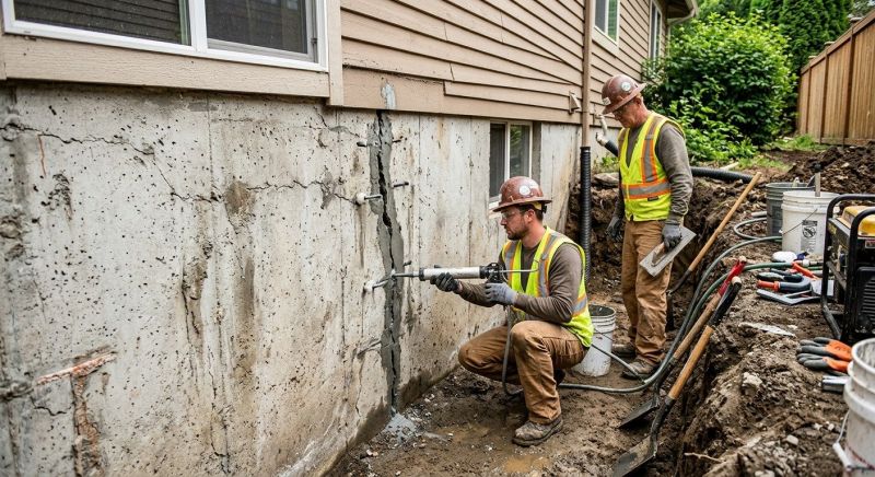Foundation Cracks Repair in Lockhart, TX