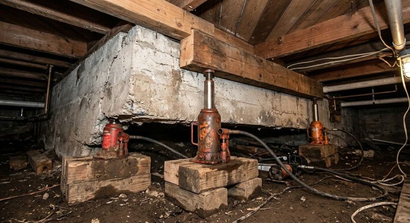 Foundation Jacking in Buda, TX