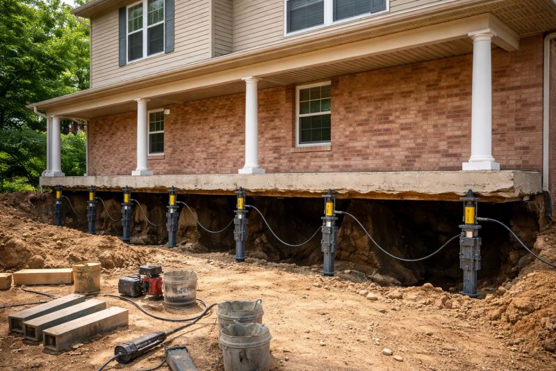Foundation Jacking in Del Valle, TX