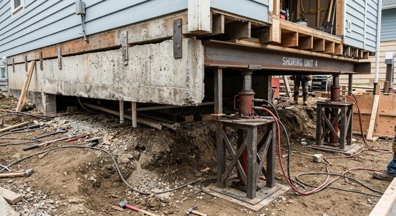 Foundation Jacking in Del Valle, TX