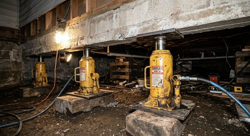 Foundation Jacking in San Marcos, TX