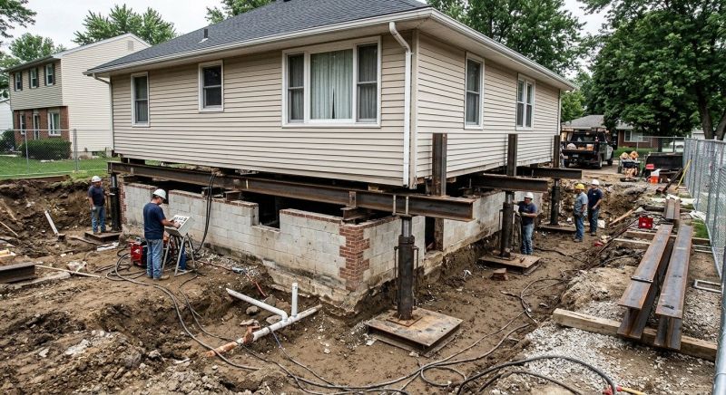 Foundation Lifting in Kyle, TX