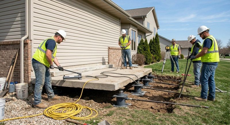 Foundation Lifting in Lockhart, TX