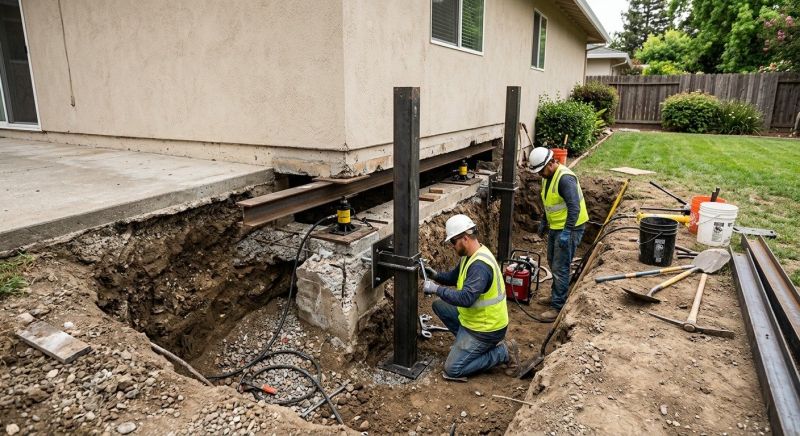 Foundation Pier Repair in Lockhart, TX