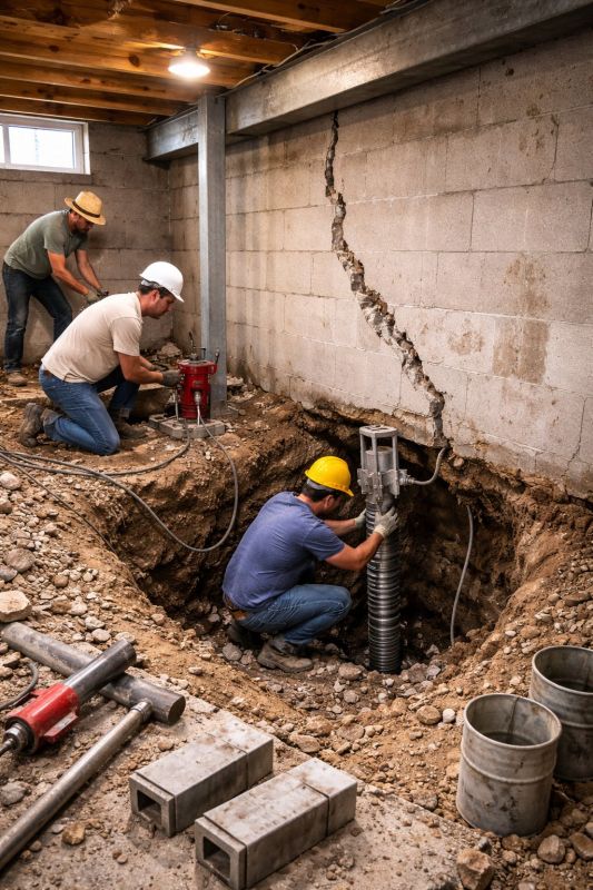 Foundation Structural Repair in Lockhart, TX