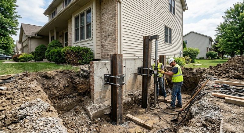 Foundation Underpinning in Lockhart, TX
