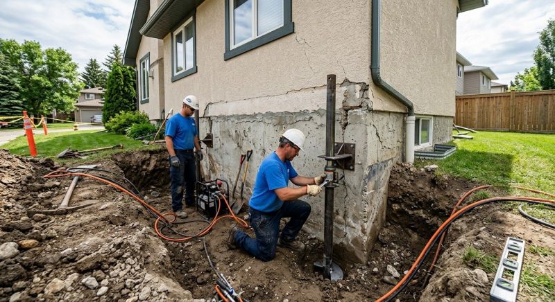 Helical Piers Installation in Lockhart, TX