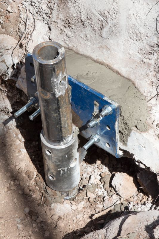 Helical Pile Installation in Lockhart, TX