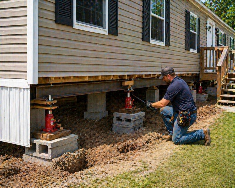 Home Foundation Leveling in Cedar Creek, TX