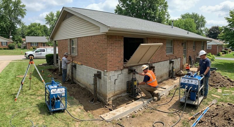 Home Foundation Leveling in Luling, TX