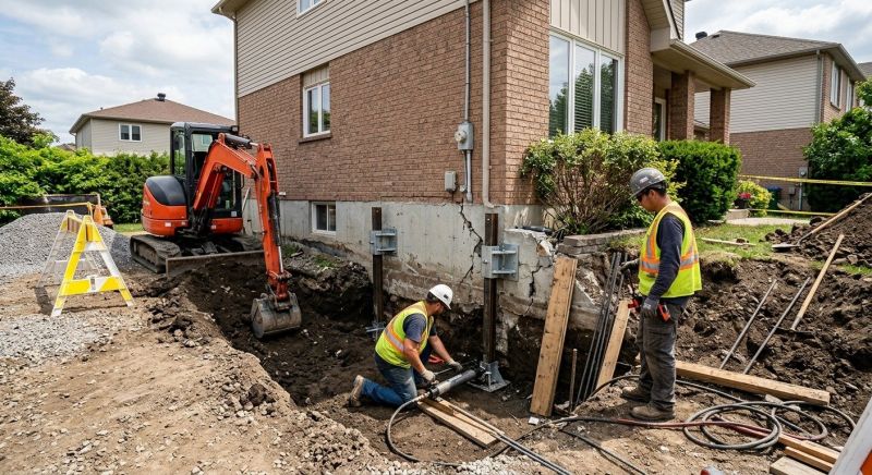 House Foundation Repair in Kyle, TX