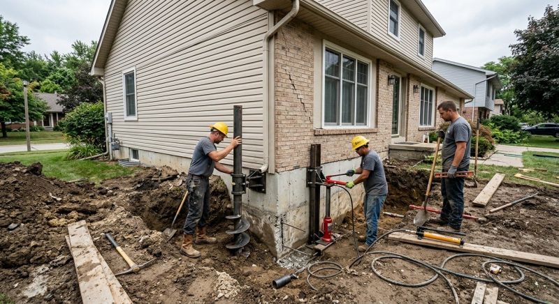 House Foundation Repair in Lockhart, TX