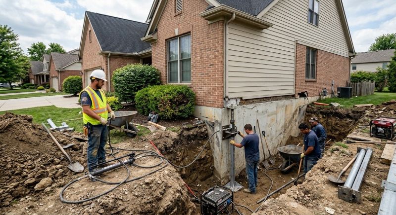 House Foundation Repair in Luling, TX