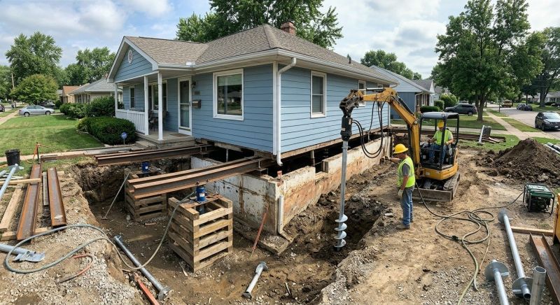 House Underpinning in Lockhart, TX