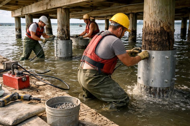 Piling Repair in Lockhart, TX