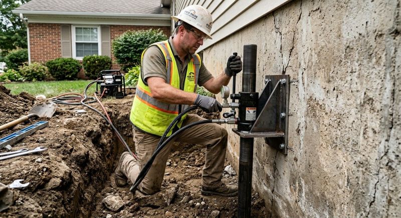 Settling Foundation Service in Cedar Creek, TX
