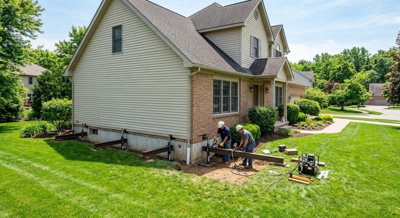 Settling Foundation Service in Cedar Creek, TX