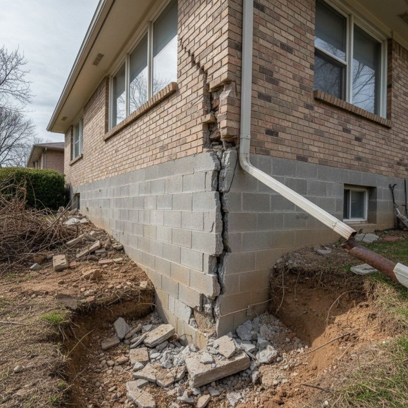Settling Foundation Service in Del Valle, TX