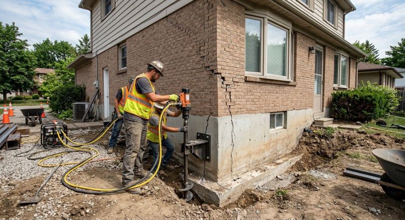 Settling Foundation Service in Lockhart, TX
