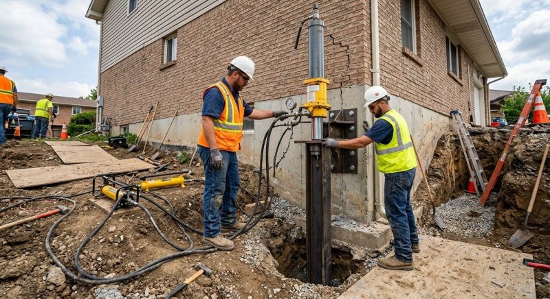 Settling Foundation Service in Lockhart, TX