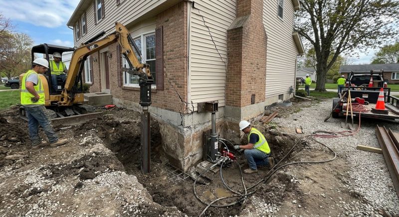 Sinking Foundation Repair in Del Valle, TX