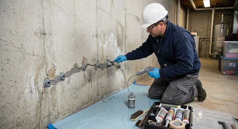 Structural Crack Repair in Lockhart, TX
