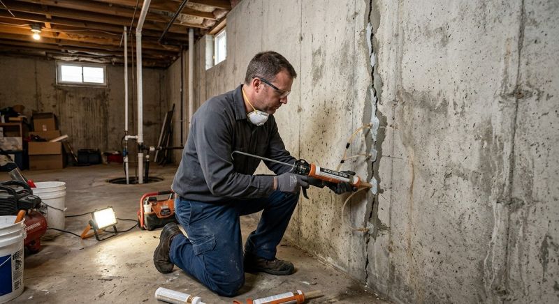 Structural Crack Repair in Lockhart, TX